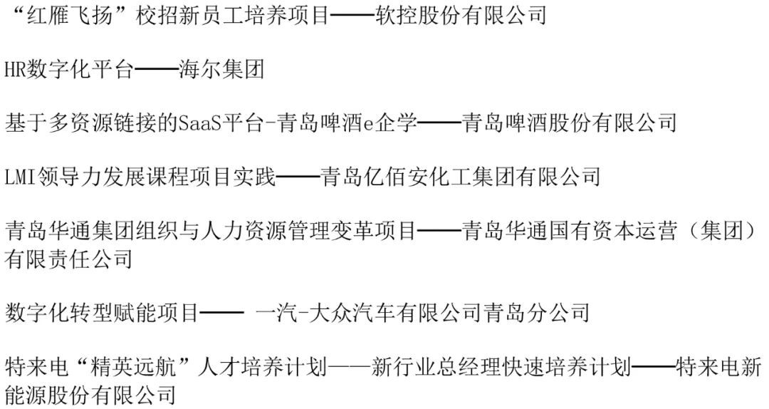 关于对青岛市2020-2021年度人力资源管理与服务领域评选获奖单位与个人进行进行表彰的通知(图5)