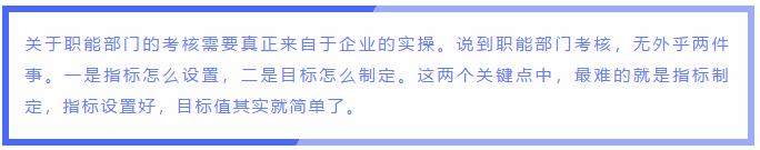 错！职能部门绩效不是简单的上级指标和岗位职责分解(图1)