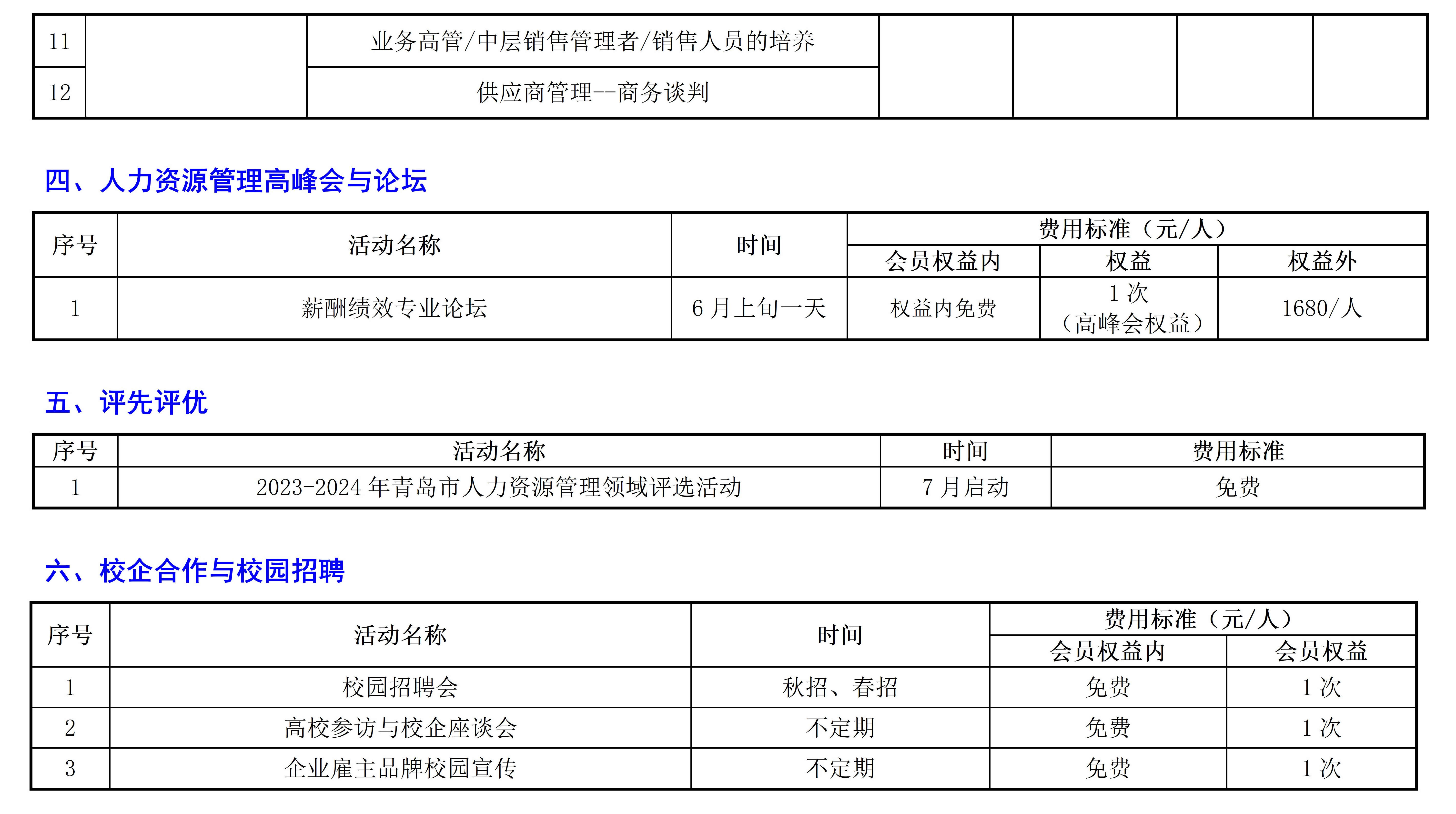 [青人资协] 2024年主要活动计划安排(图6)